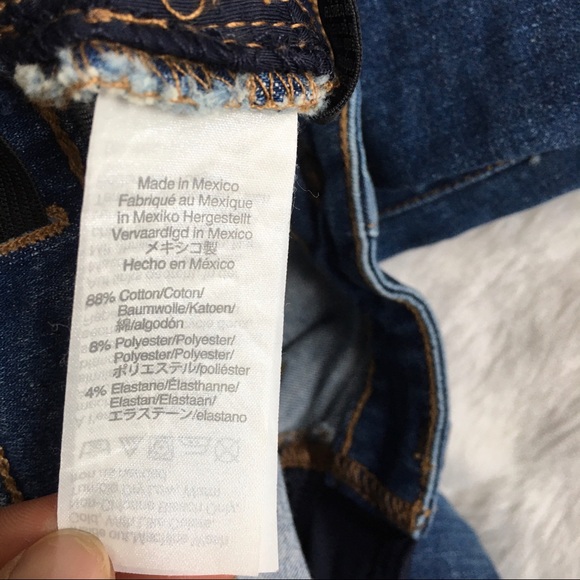 Madewell Maternity Side-Panel Skinny Jeans in Everton Adjustable Edition 31 - Picture 12 of 13